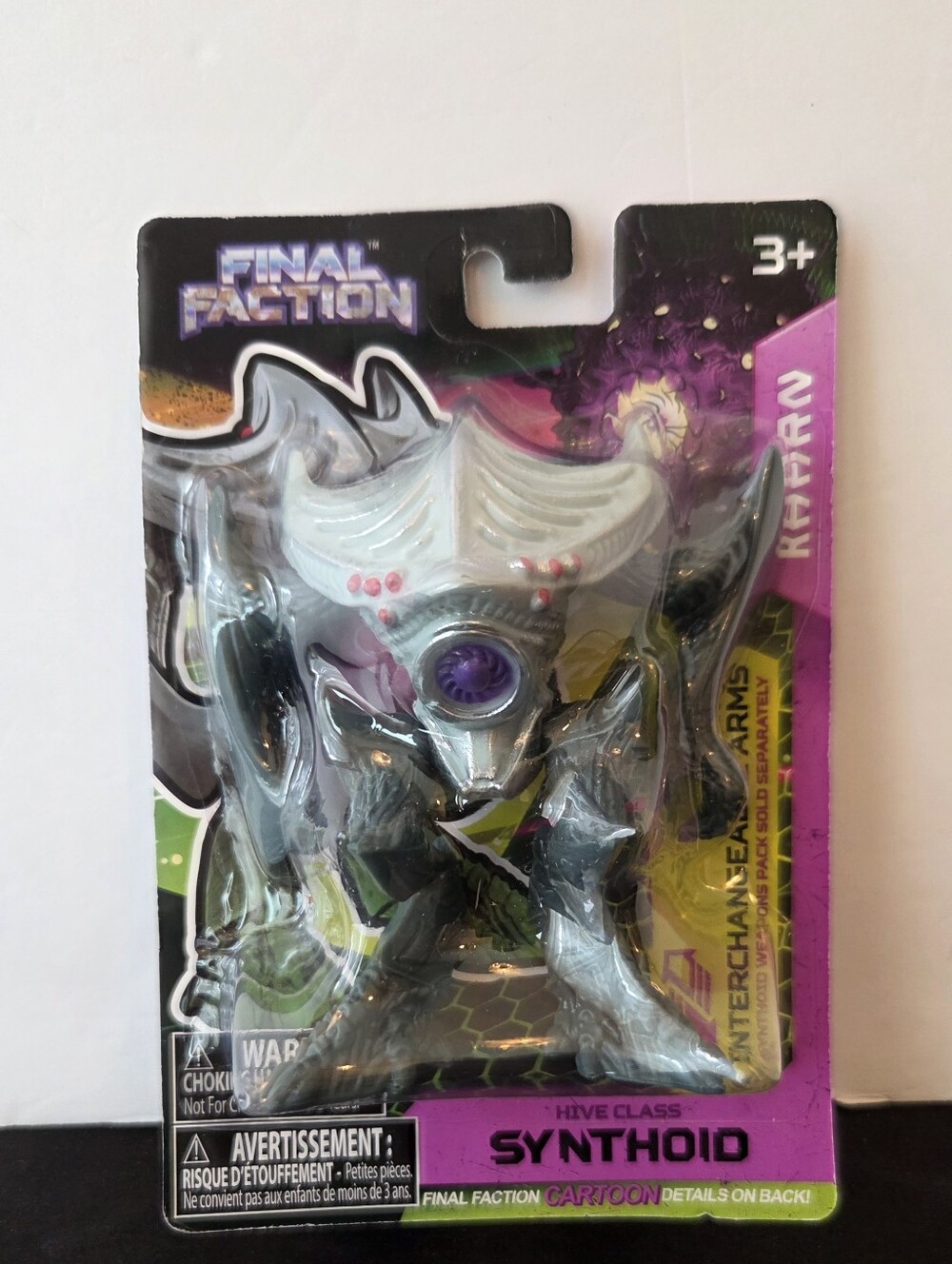 Final Faction Synthoid Hive Class Action Figure NIP Sci-Fi